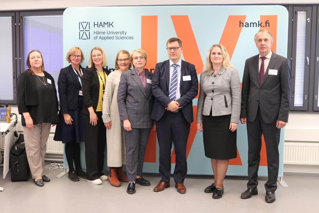 Implementation of International Project with Häme University of Applied Sciences (HAMK), Finland